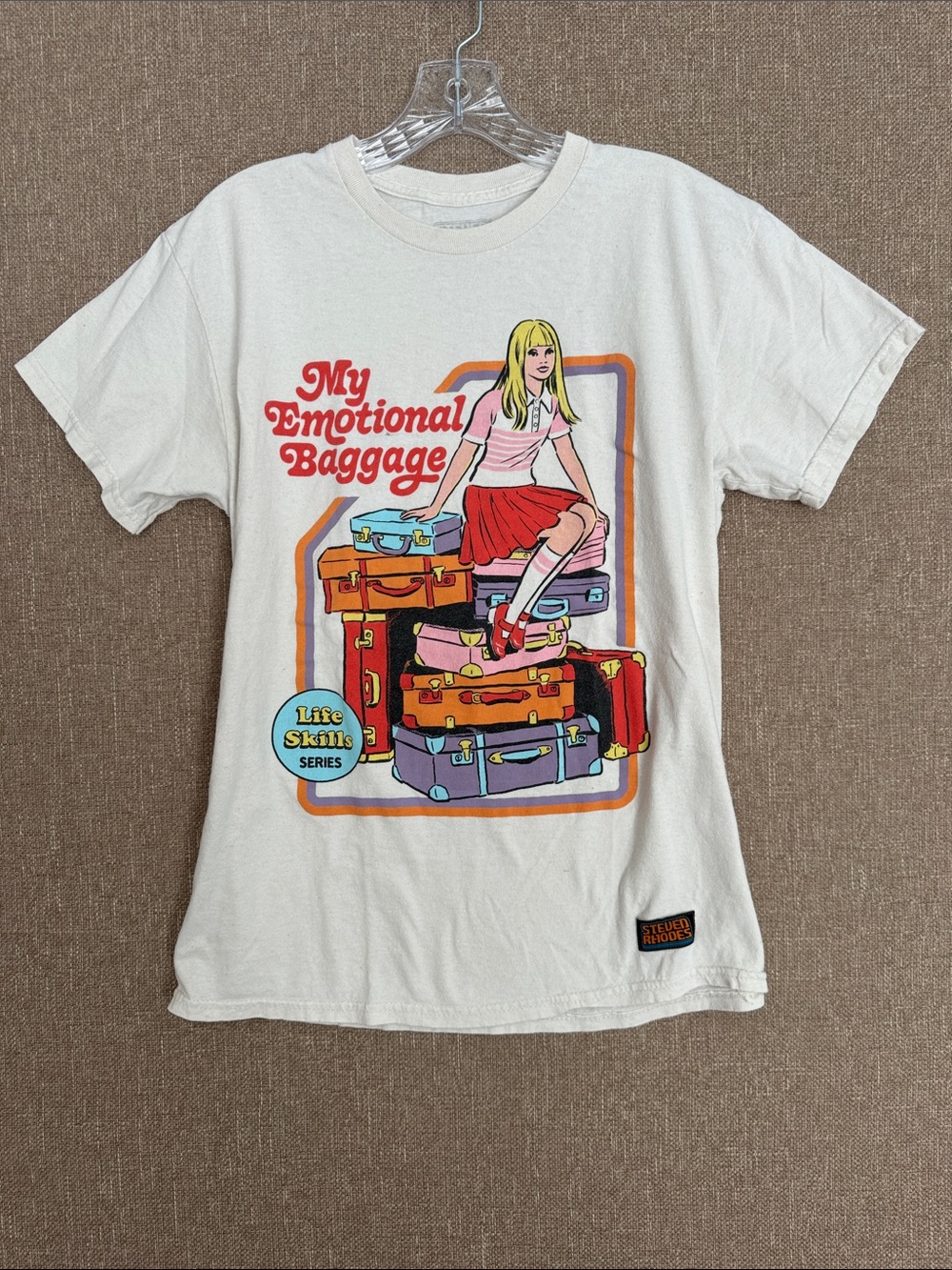 Y2K comic graphic T shirt